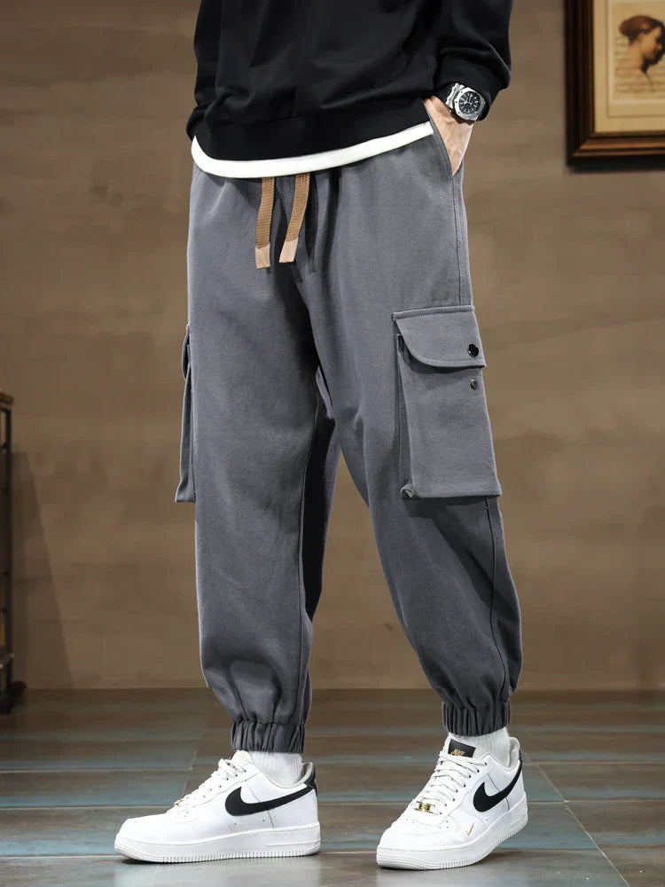 Black Streetwear - Joggers CASA LARO MEN