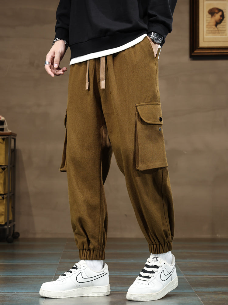 Black Streetwear - Joggers CASA LARO MEN