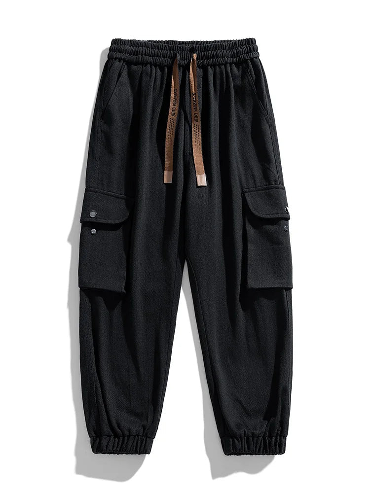 Black Streetwear - Joggers CASA LARO MEN