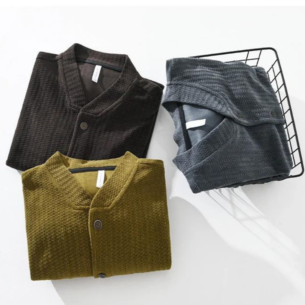 Blaine Corduroy - Cardigan CASA LARO MEN
