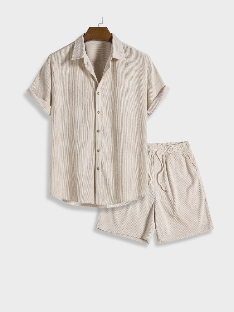 Bordeaux Corduroy - Two-Piece Set CASA LARO MEN