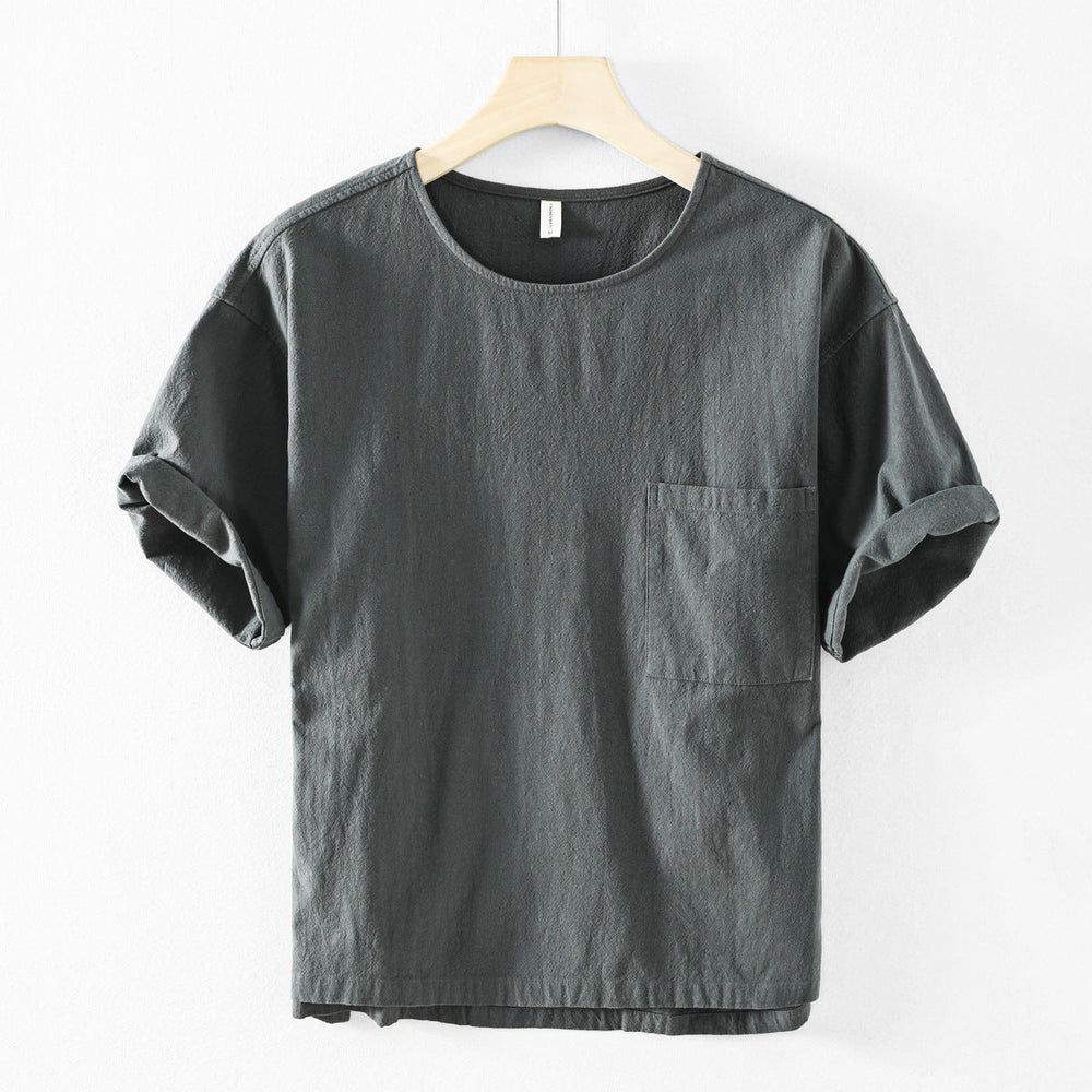 Bordeaux Cotton - T-Shirt CASA LARO MEN