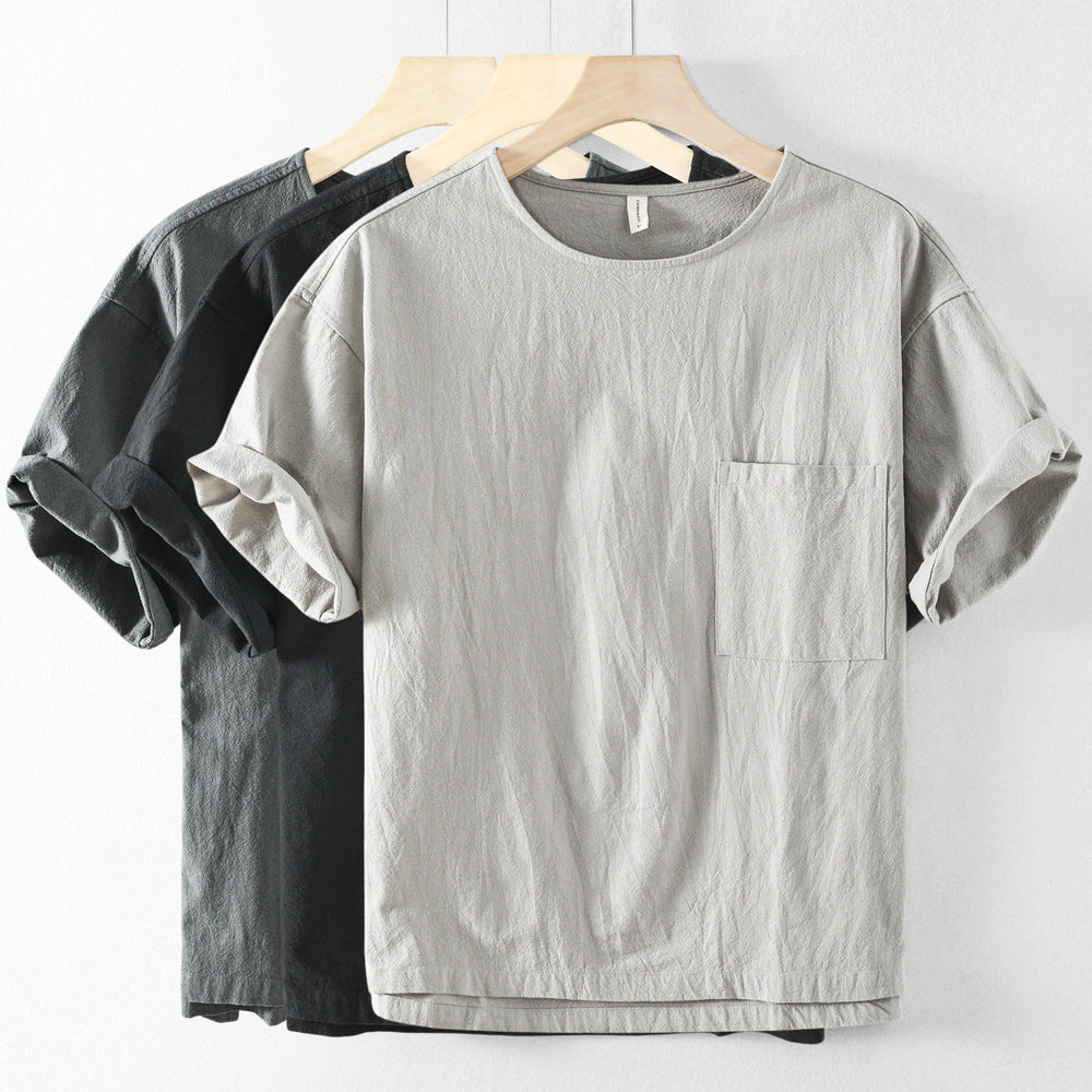 Bordeaux Cotton - T-Shirt CASA LARO MEN