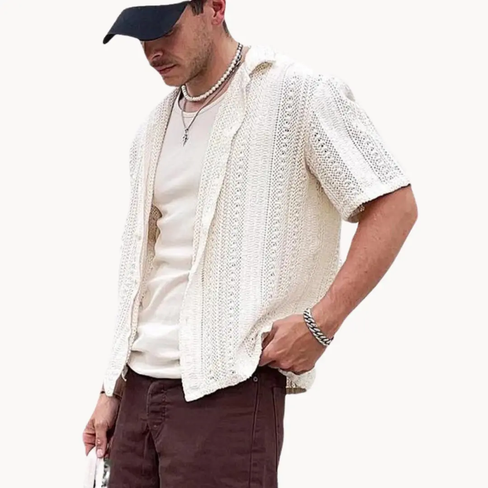 Breathable Cabana Mesh - T-Shirt CASA LARO