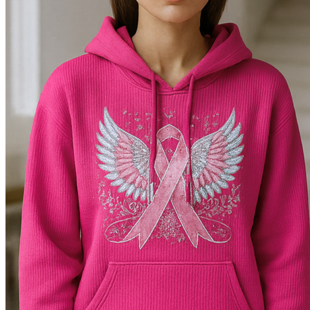 Briana - Sweater with Breast Cancer Ribbon CASA LARO WOMEN