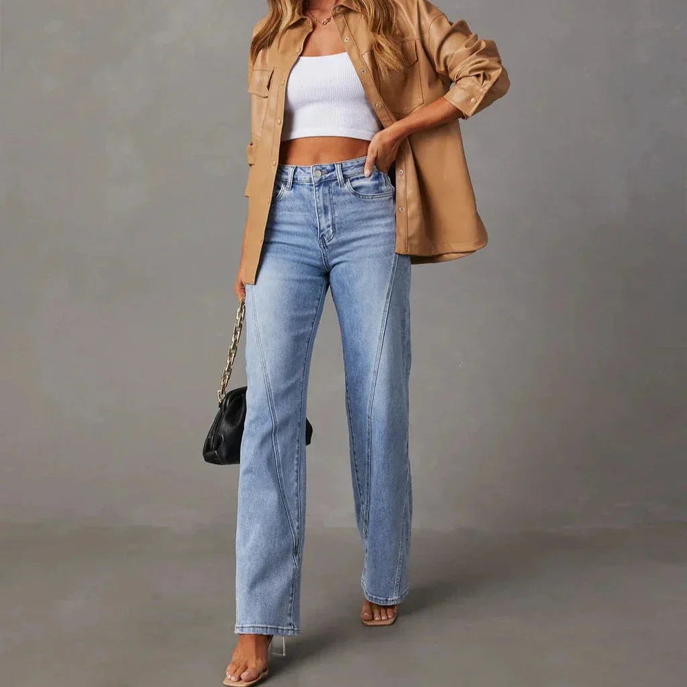Briona Wide Leg Denim - Jeans CASA LARO