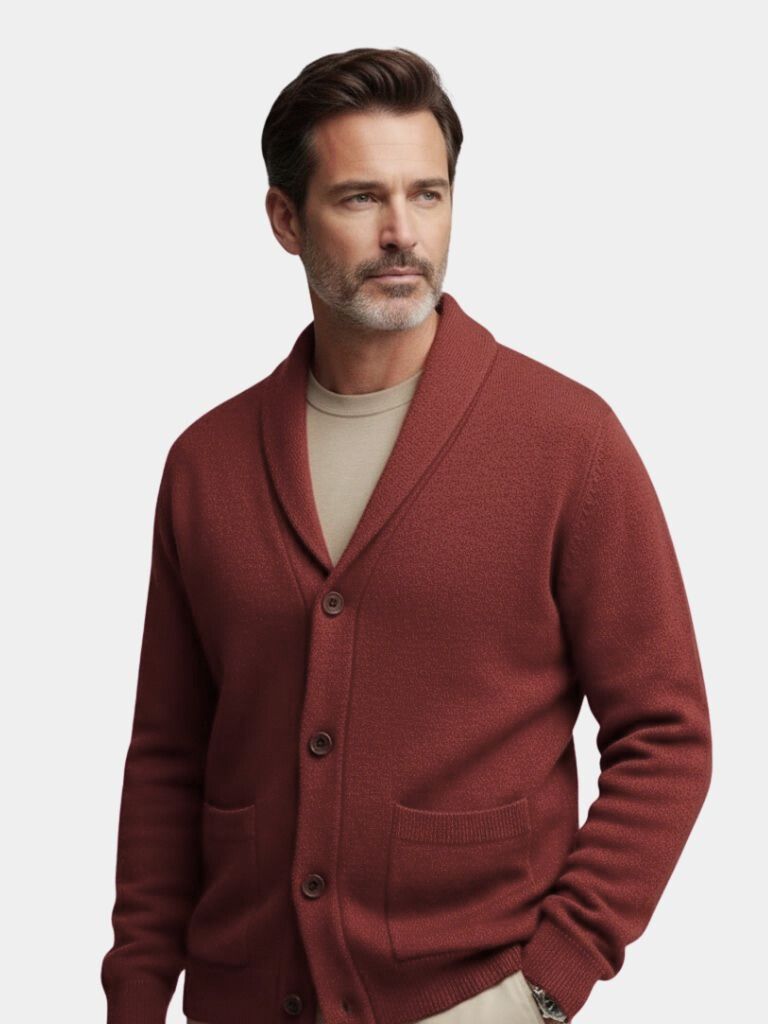 British Knit Cardigan - Casa  Laro CASA LARO