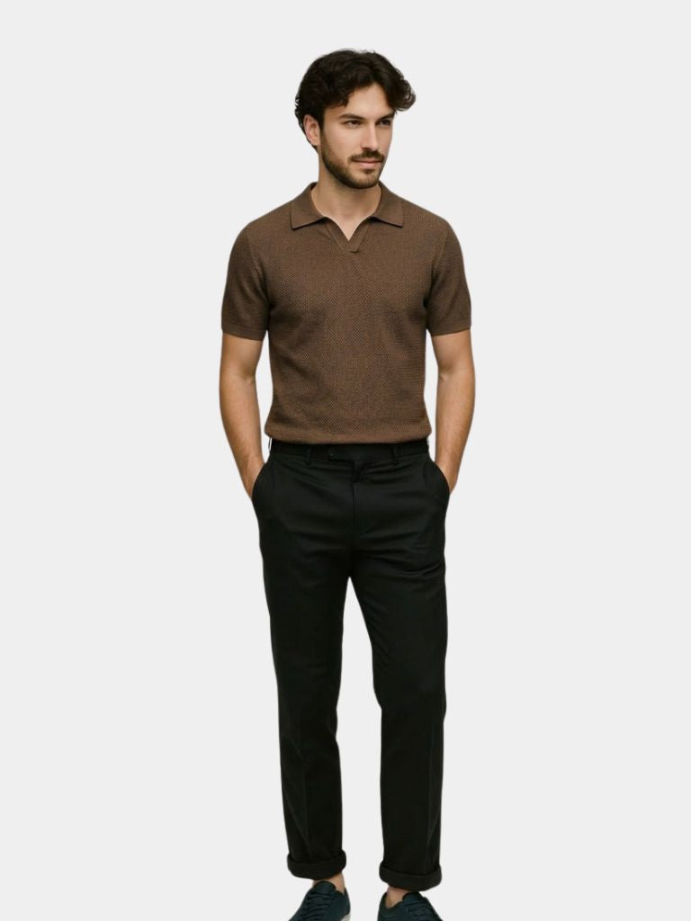 Brownstone Polo Shirt – Casa  Laro CASA LARO