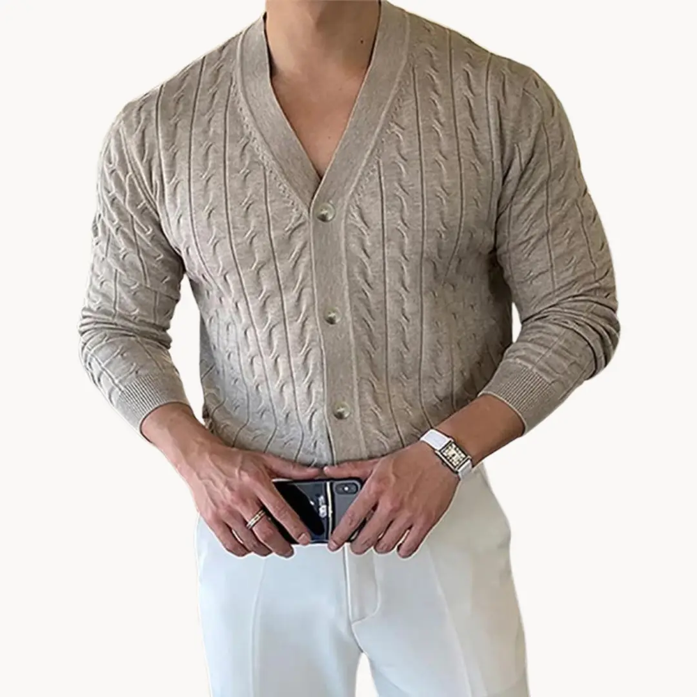 Cable Knit - Cardigan CASA LARO