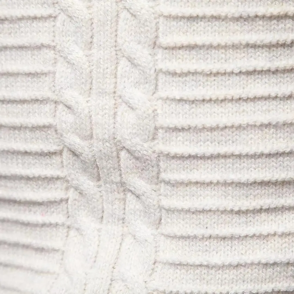 Cable Knit Crewneck - Sweater CASA LARO