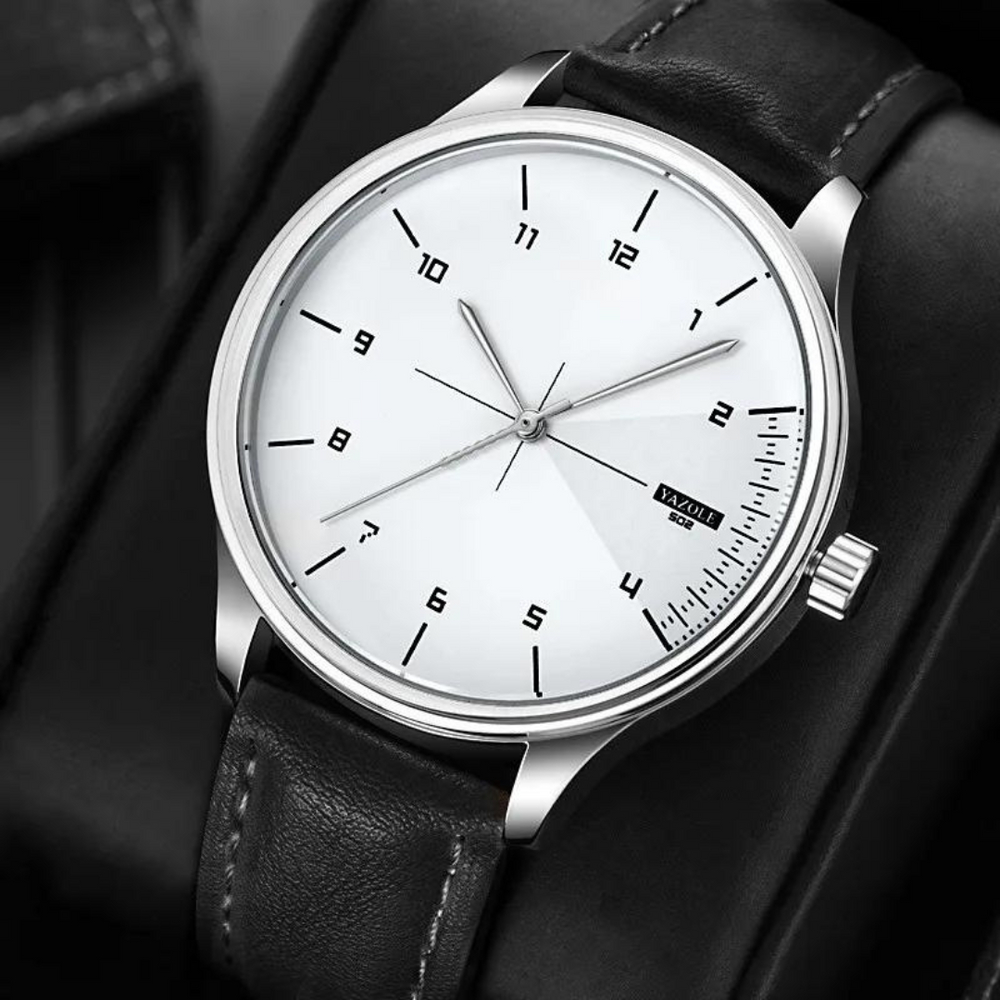 Caldwell Leather Strap - Watch CASA LARO MEN