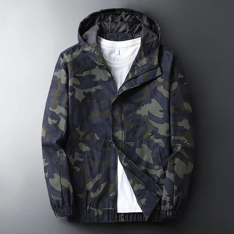 Camo Print - Windbreaker CASA LARO MEN
