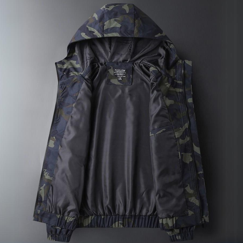 Camo Print - Windbreaker CASA LARO MEN