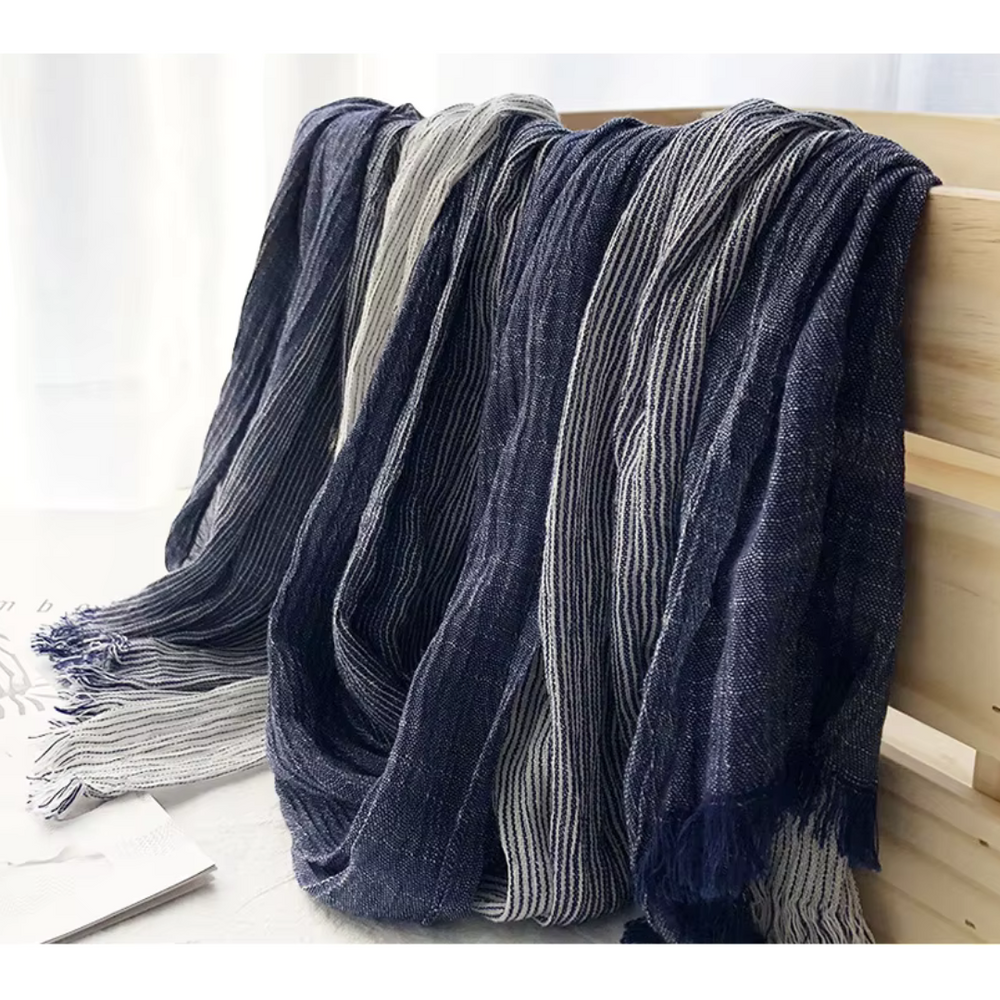 Cannes Harbor Print - Scarf CASA LARO MEN