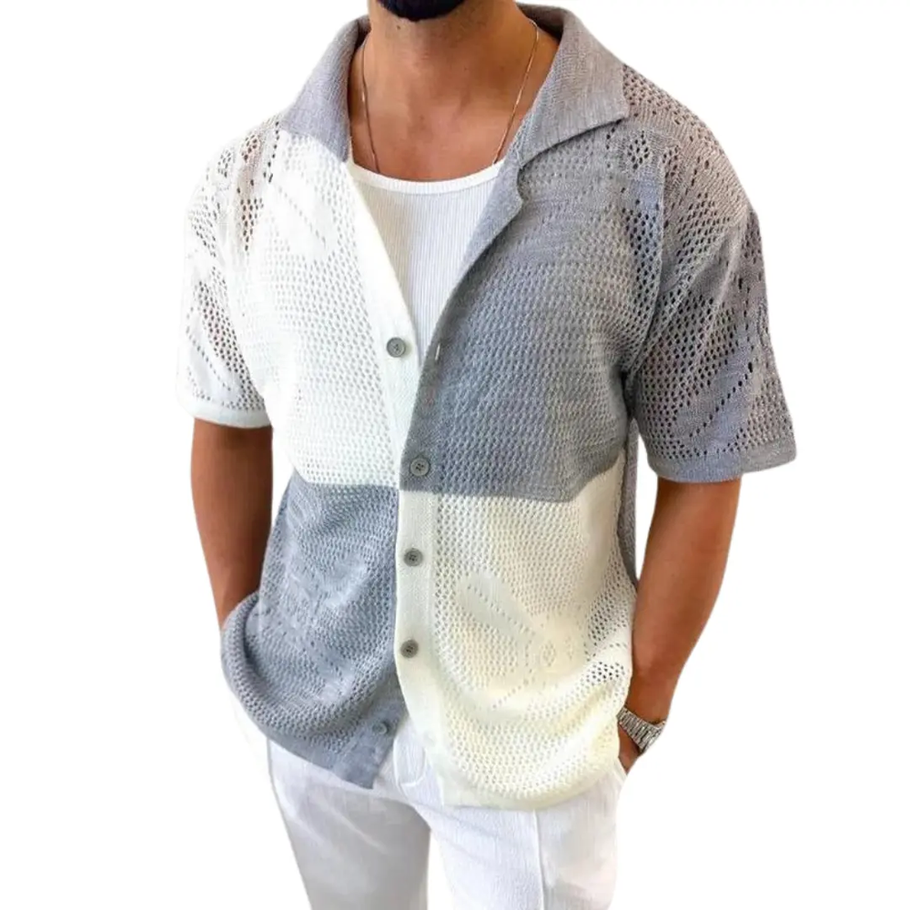 Cascade Knitted Mesh - Shirt CASA LARO