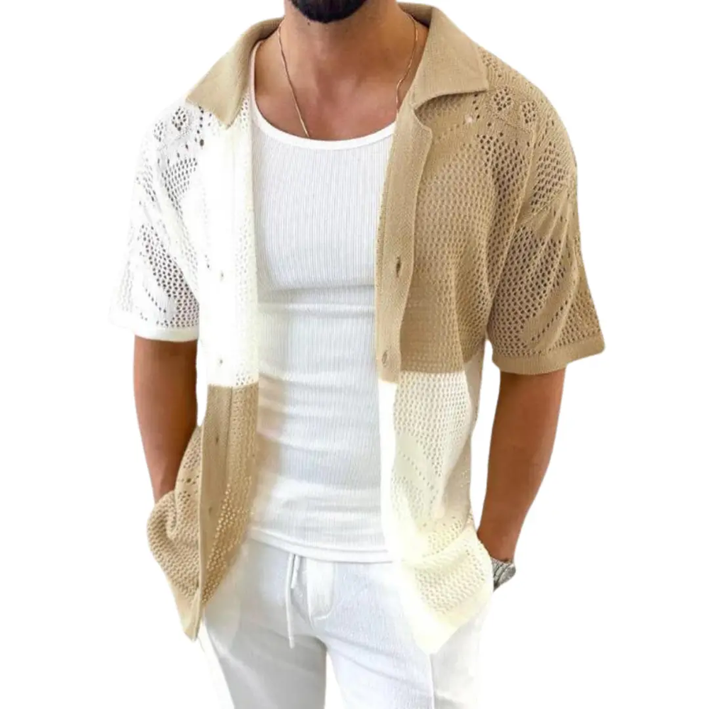 Cascade Sheer Knitted Mesh - Shirt CASA LARO