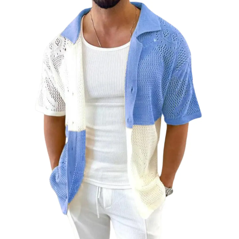 Cascade Sheer Knitted Mesh - Shirt CASA LARO