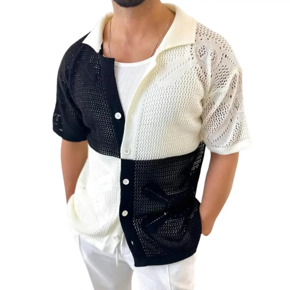 Cascade Sheer Knitted Mesh - Shirt CASA LARO