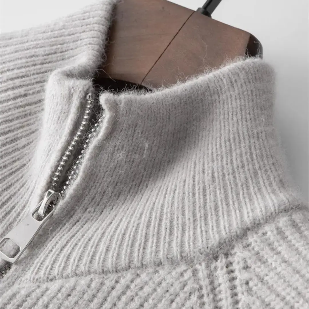 Cashmere Zip-Up - Sweater CASA LARO