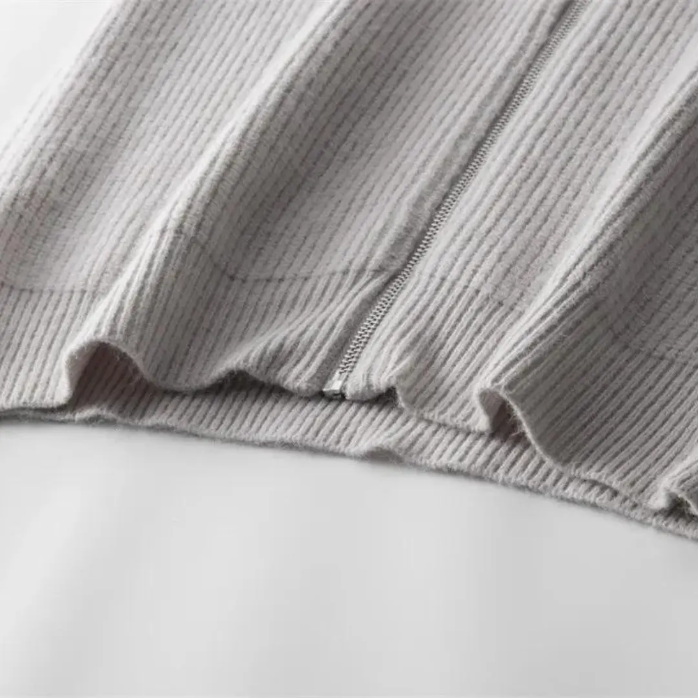 Cashmere Zip-Up - Sweater CASA LARO