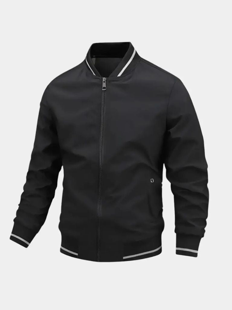 Casual Baseball Bomber Jacket - Casa  Laro CASA LARO
