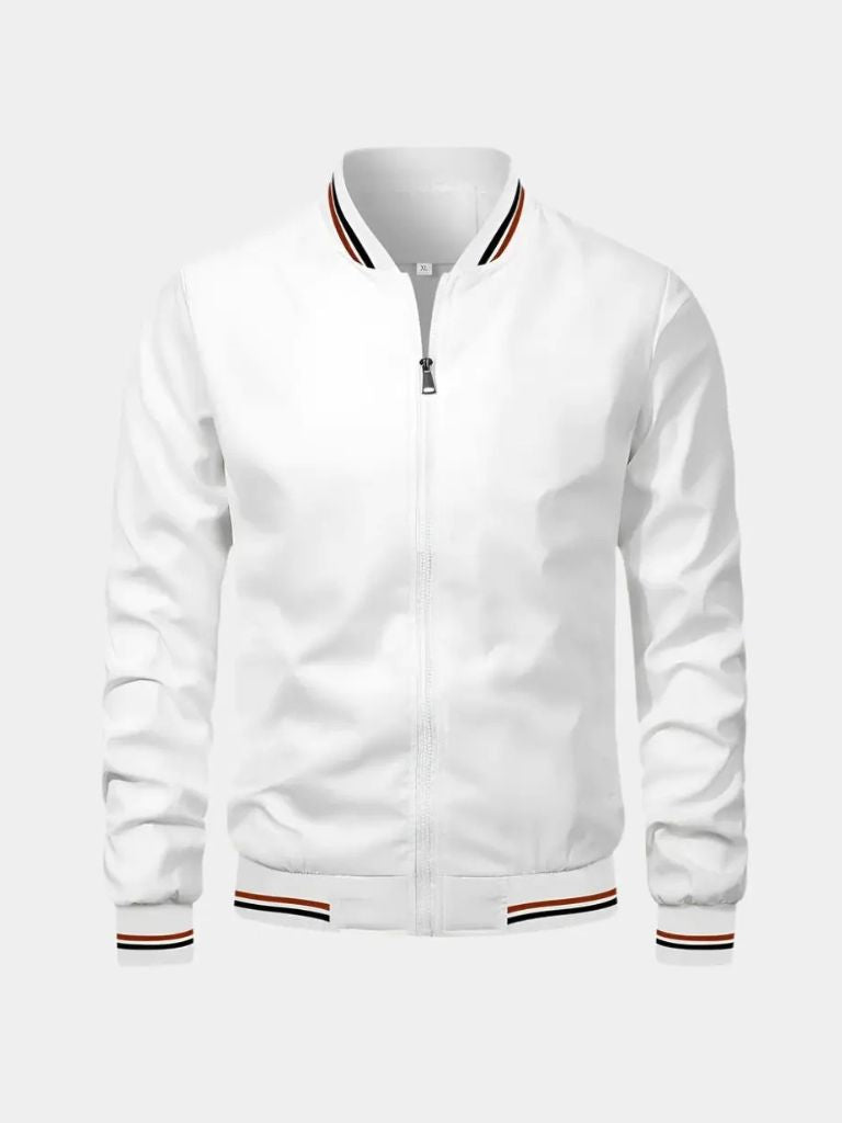 Casual Bomber Jacket - Casa  Laro CASA LARO