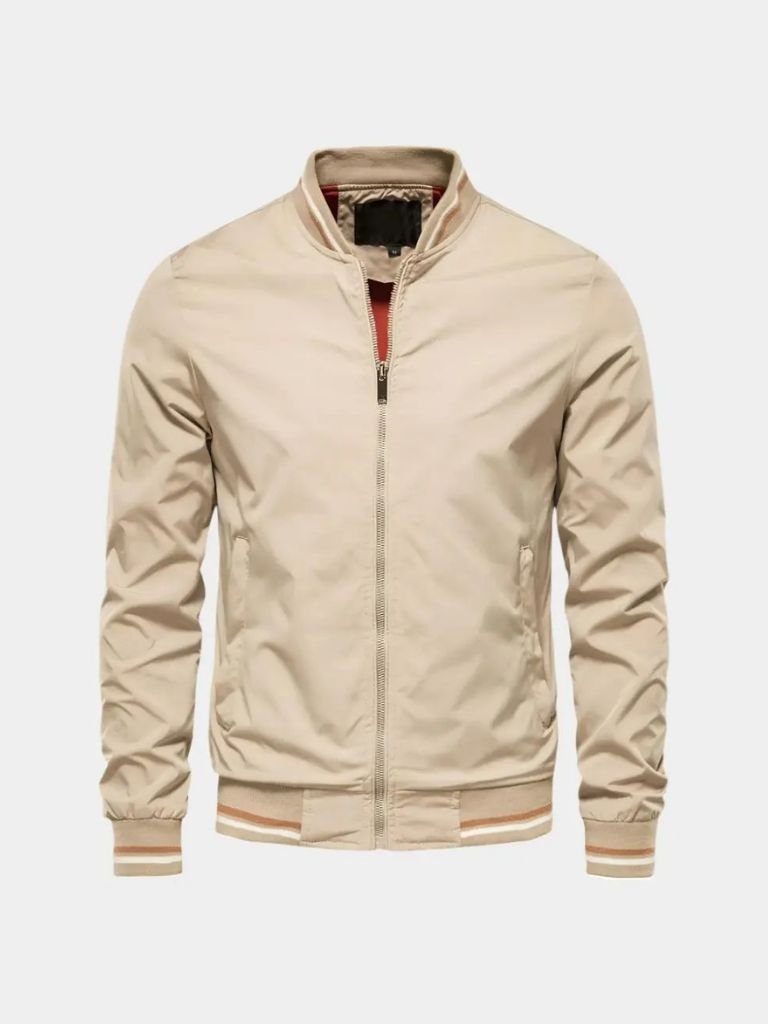 Casual Bomber Jacket - Casa  Laro CASA LARO