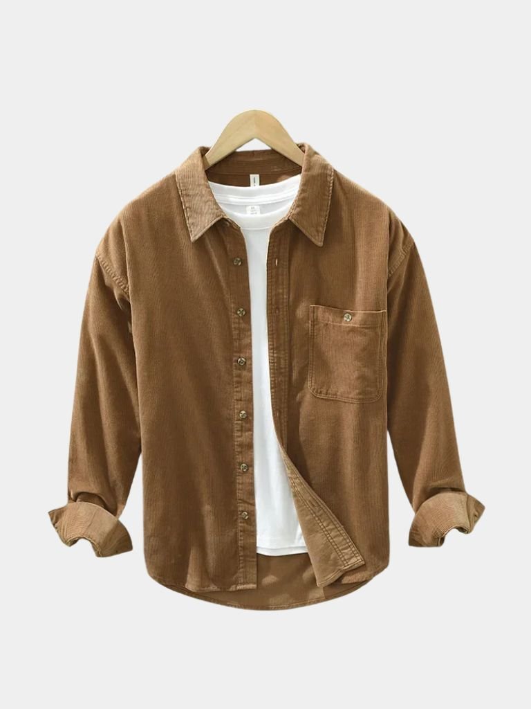 Casual Corduroy Shirt - Casa  Laro CASA LARO
