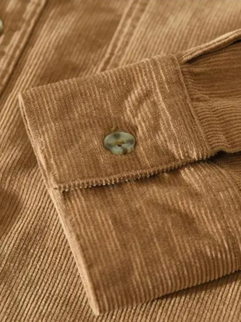 Casual Corduroy Shirt - Casa  Laro CASA LARO