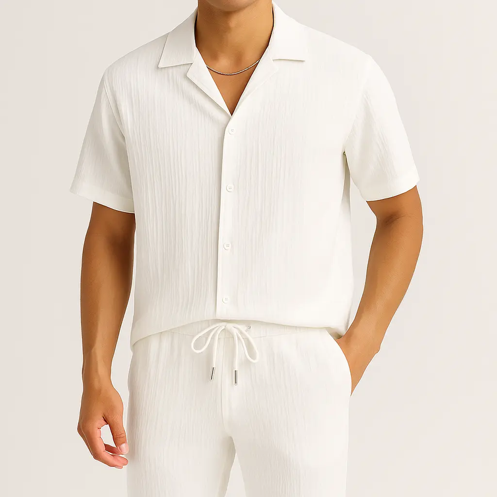 Cavari Relaxed Linen - Two-Piece Set CASA LARO