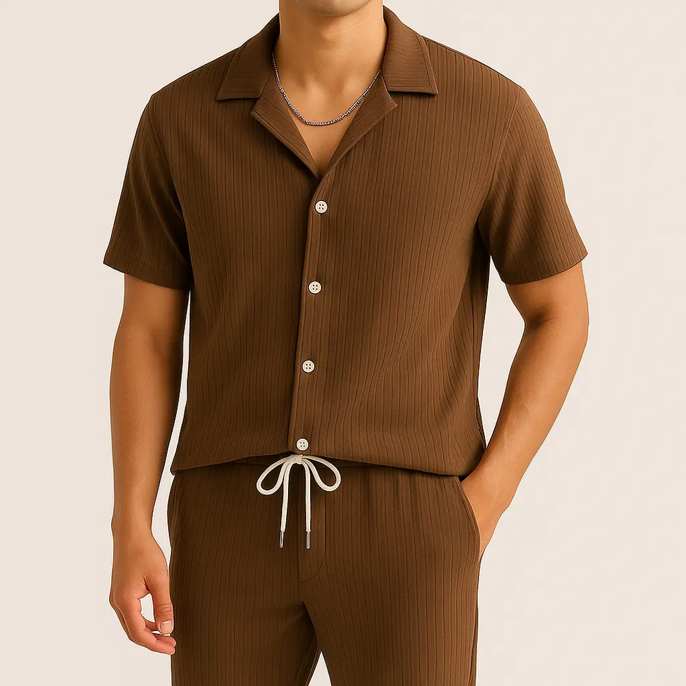 Cavari Relaxed Linen - Two-Piece Set CASA LARO