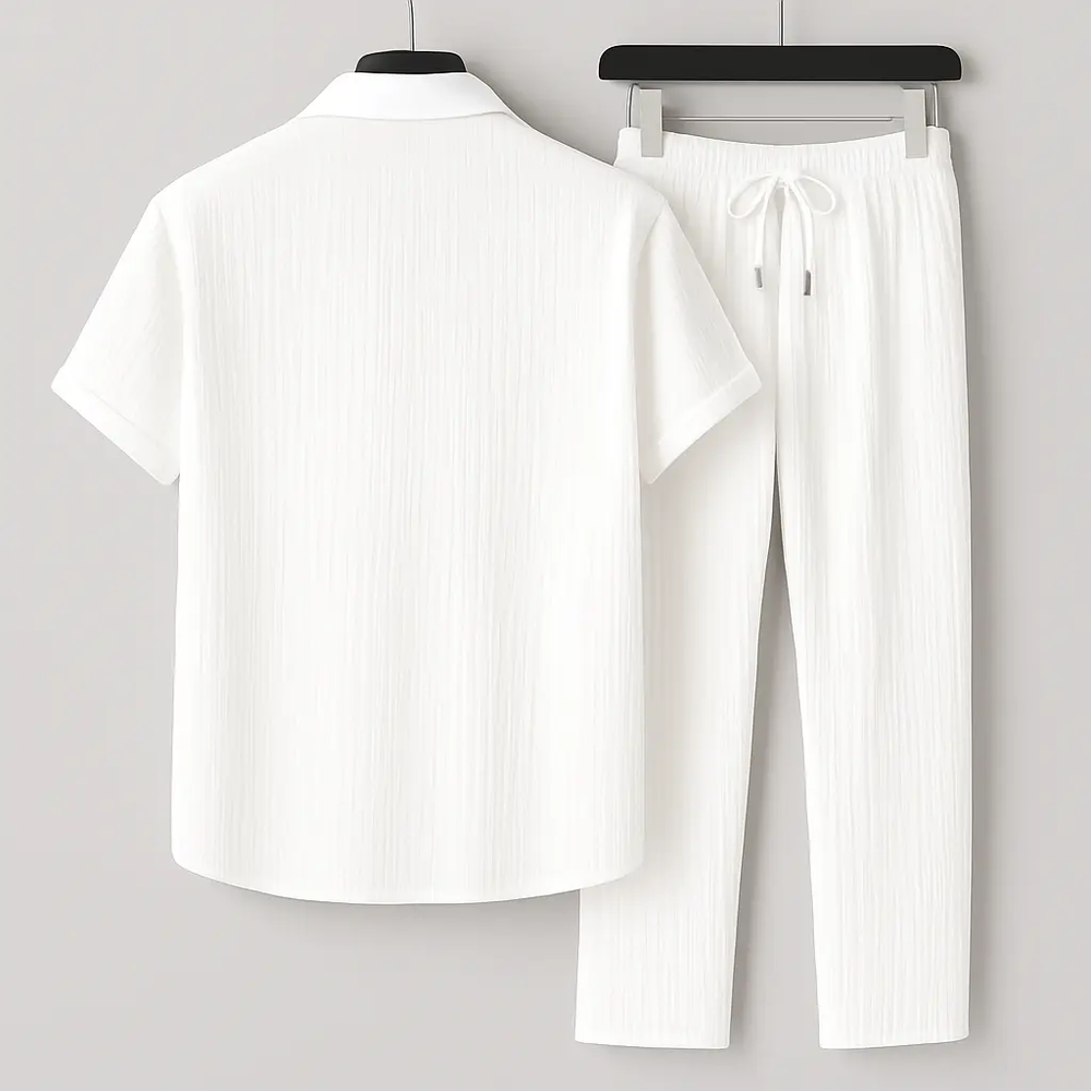 Cavari Relaxed Linen - Two-Piece Set CASA LARO