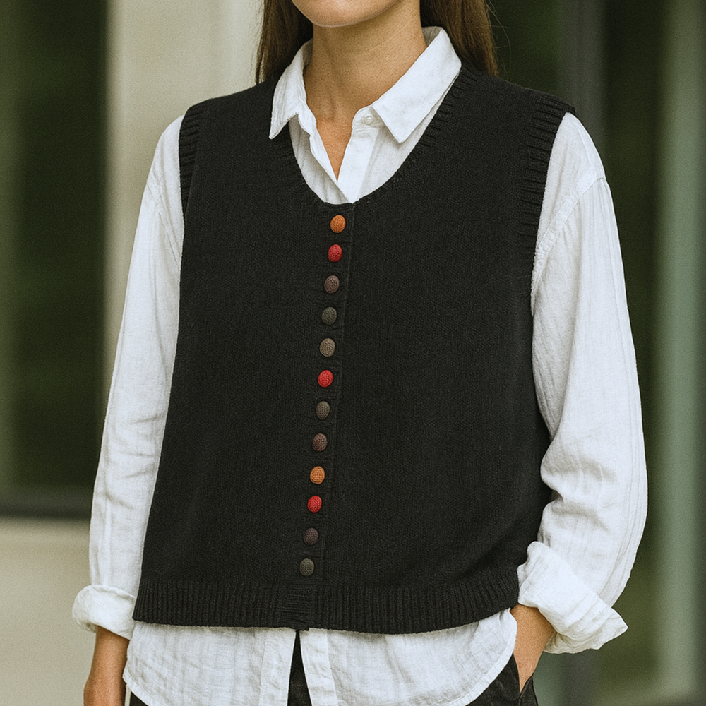 Cecilia - Relaxed-Fit Knit Cardigan CASA LARO WOMEN