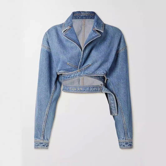 Classic Blue Denim Trucker - Jacket CASA LARO