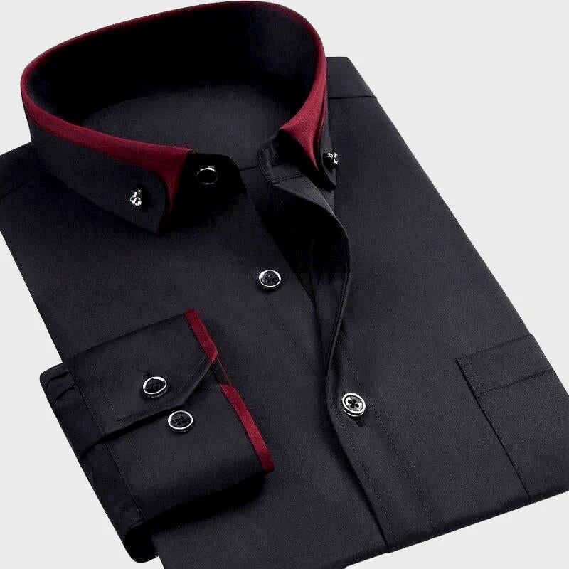 Classic Collared Button-Up - Shirt CASA LARO MEN