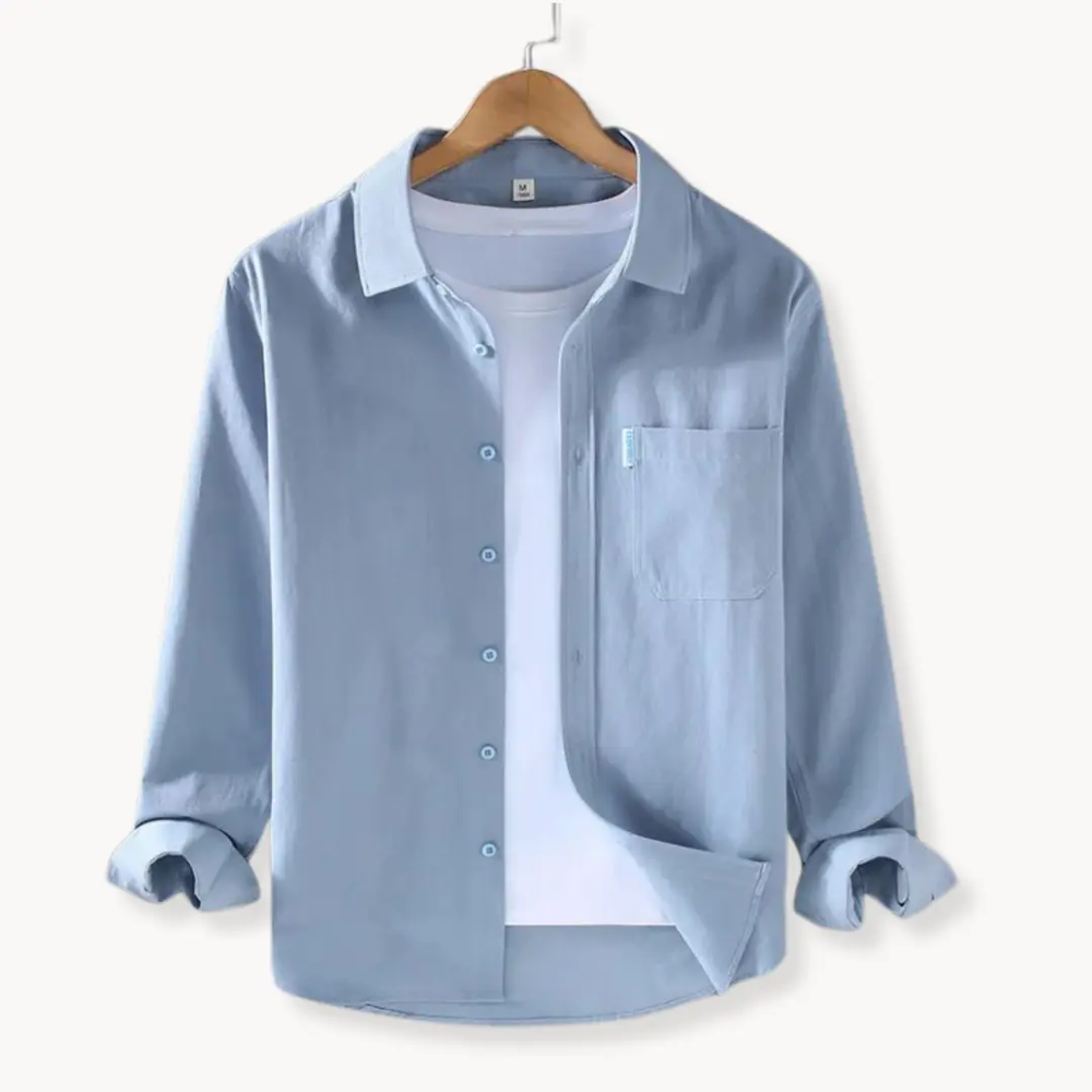 Classic Cotton Button-Down - Shirt CASA LARO