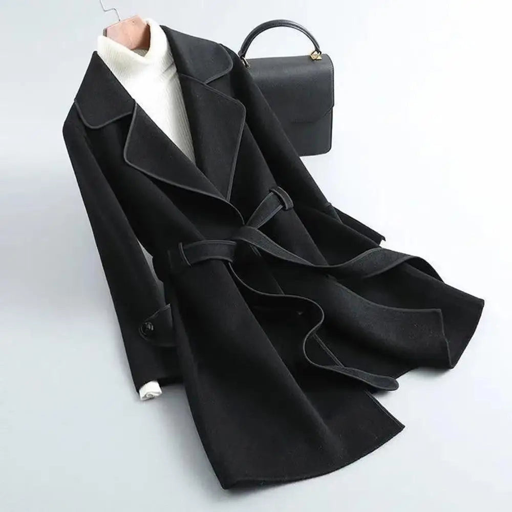 Classic Double-Breasted Belted Trench - Coat CASA LARO