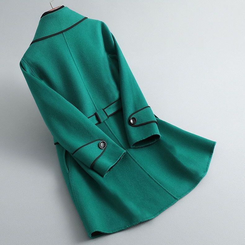Classic Double-Breasted Belted Trench - Coat CASA LARO