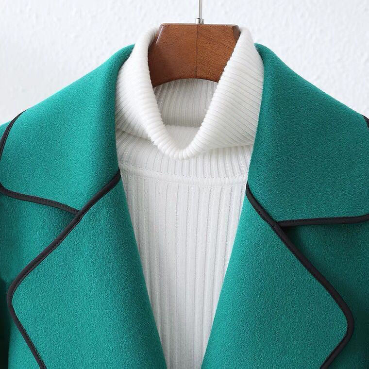 Classic Double-Breasted Belted Trench - Coat CASA LARO