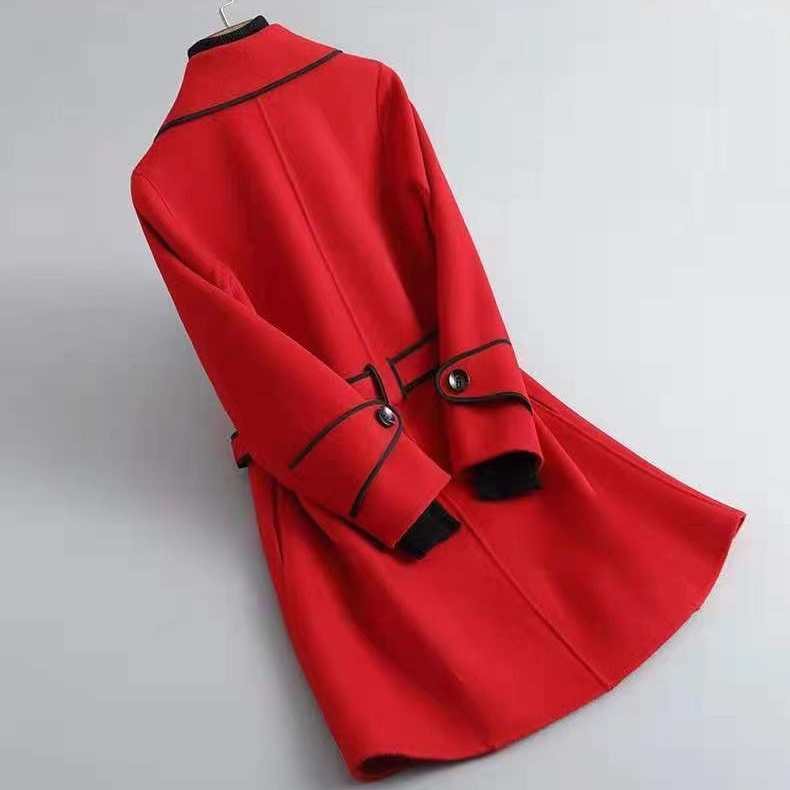 Classic Double-Breasted Belted Trench - Coat CASA LARO