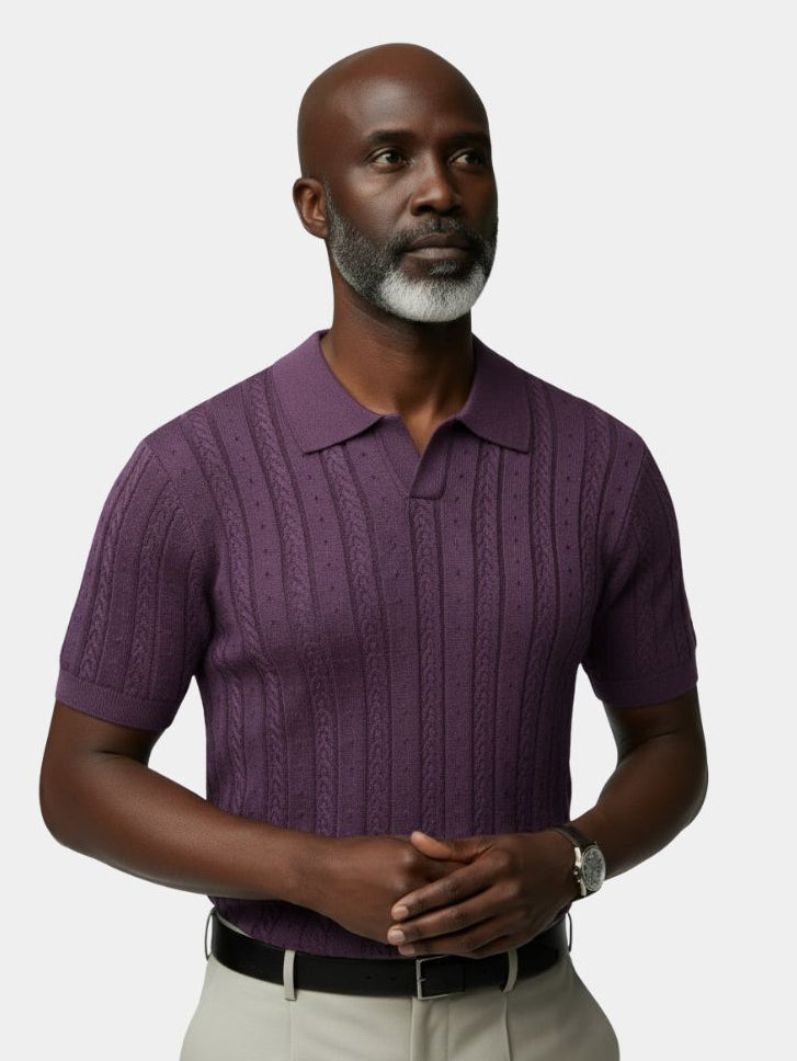 Classic Fit Business Polo Shirt - Casa  Laro CASA LARO