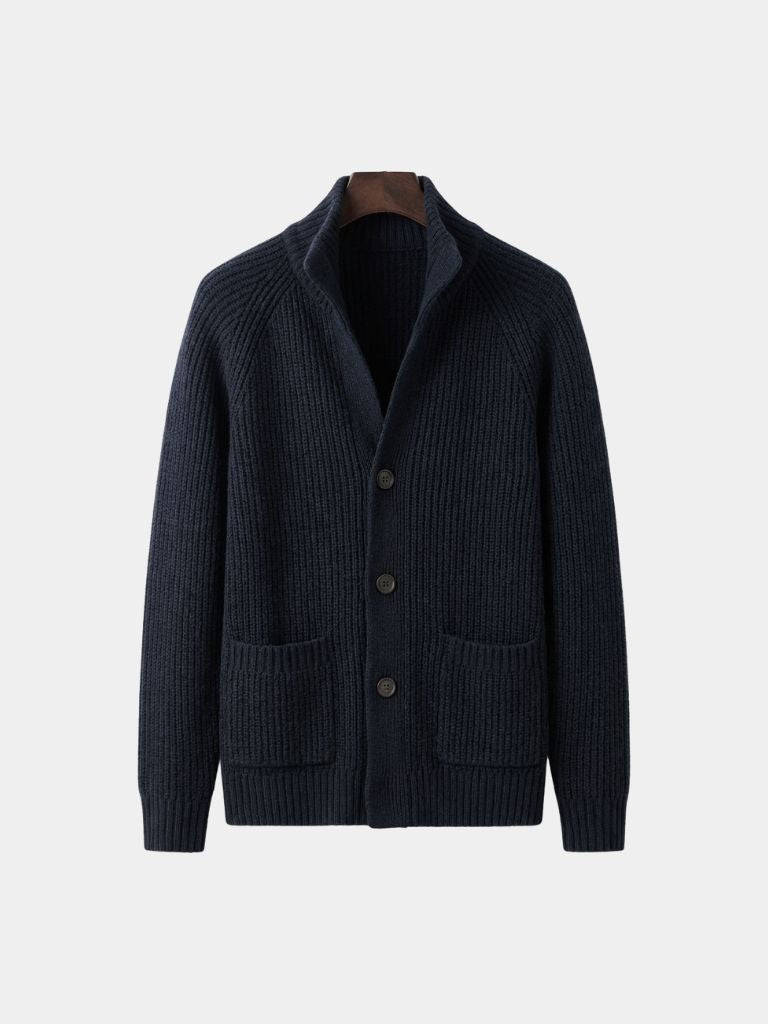Classic Heritage Botton Knit Jacket - Casa  Laro CASA LARO