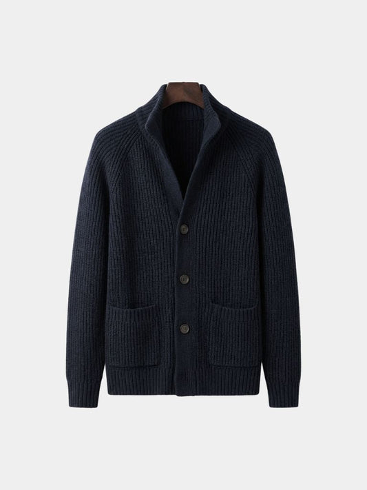 Classic Heritage Botton Knit Jacket - Casa  Laro CASA LARO
