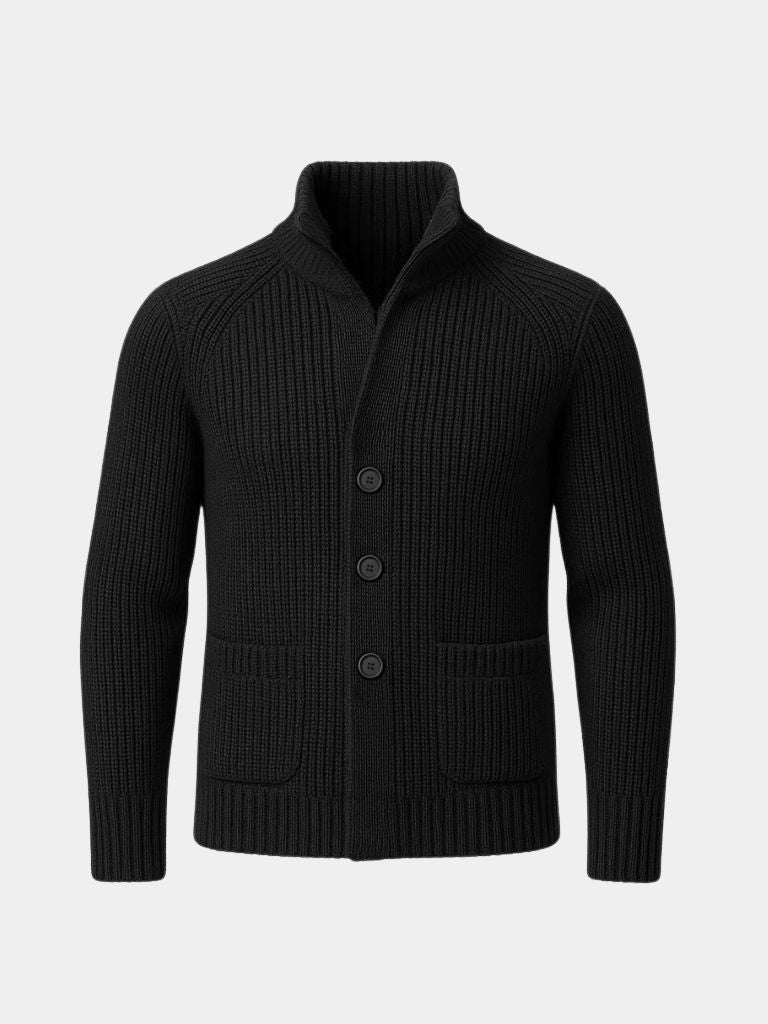 Classic Heritage Botton Knit Jacket - Casa  Laro CASA LARO