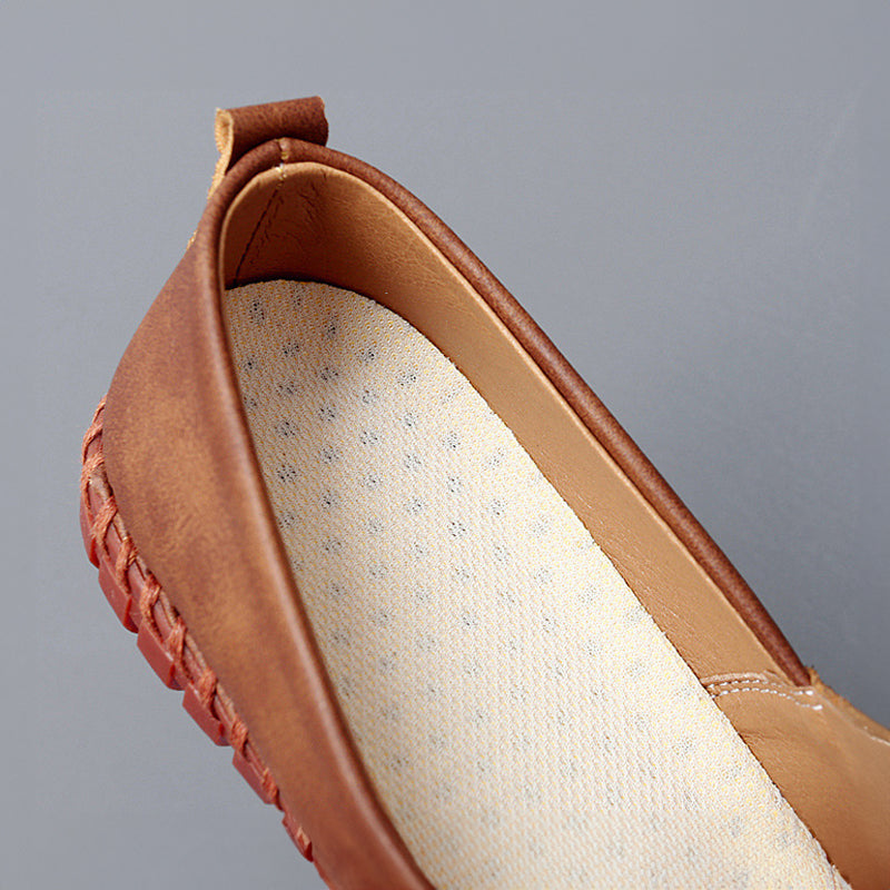 Classic Leather Penny Slip-On - Loafers CASA LARO MEN
