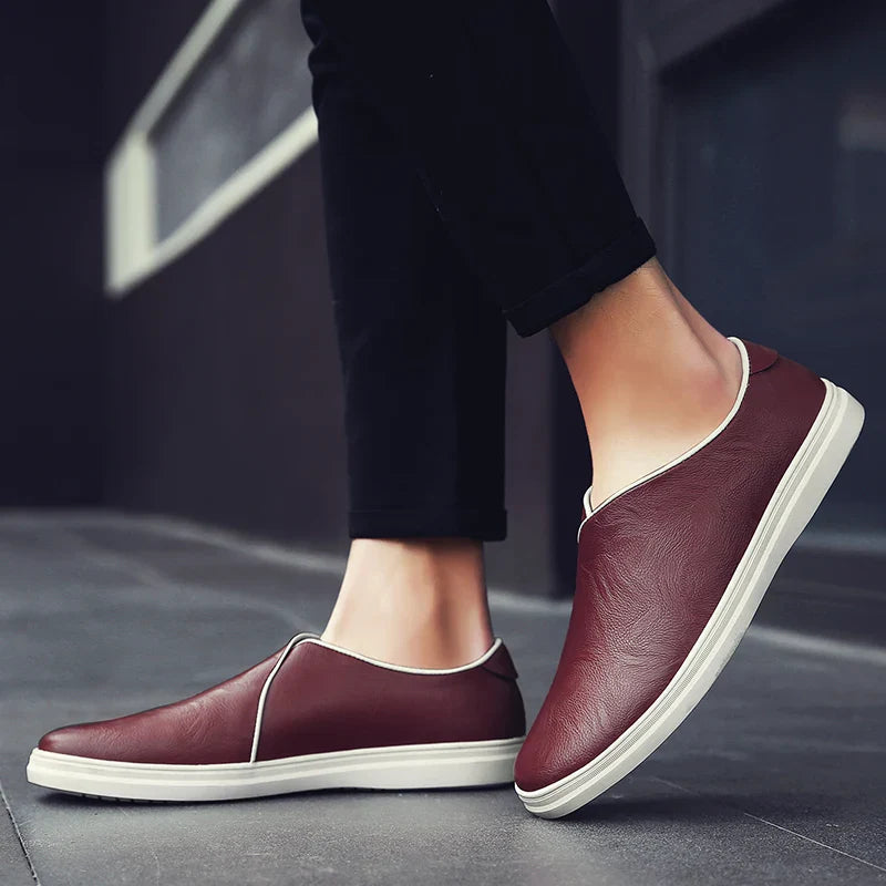 Classic Leather Slip-On - Loafers CASA LARO MEN
