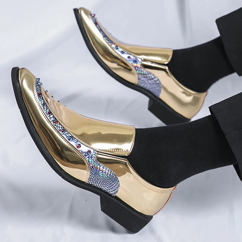 Classic Polished Leather - Dress Shoes CASA LARO MEN