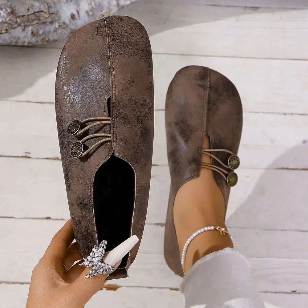 Classic Suede Slip-On - Loafers CASA LARO WOMEN