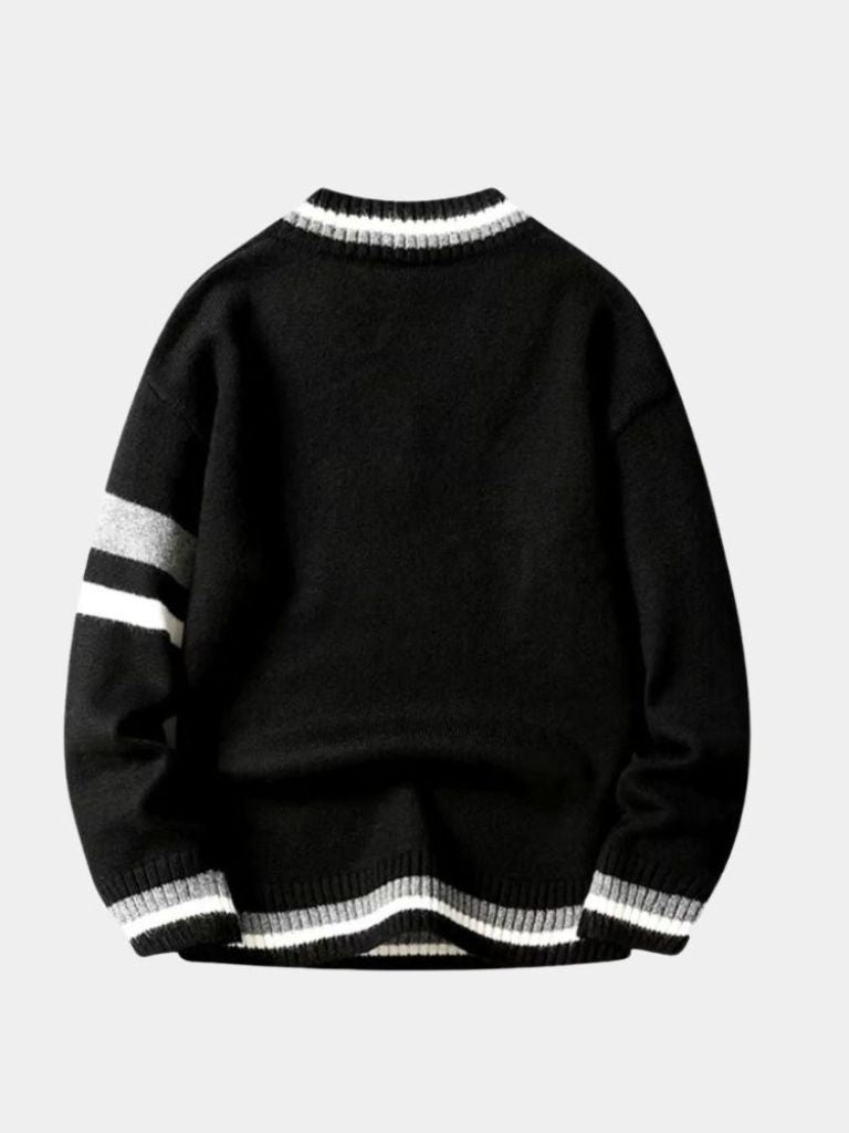 Classic V-Neck Sweater - Casa  Laro CASA LARO