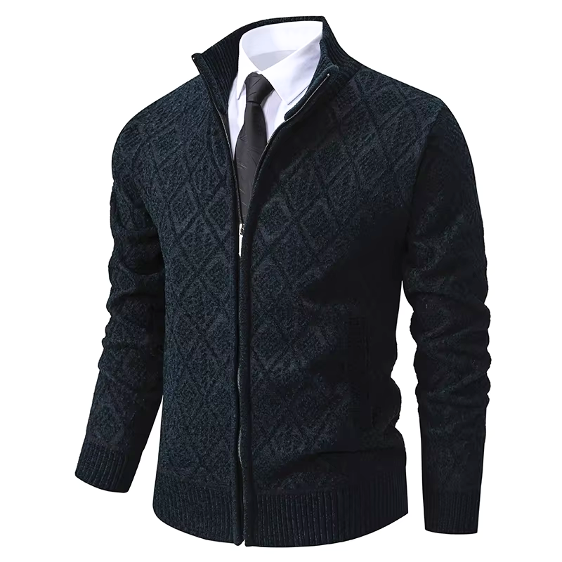 Classic Wool Knit - Cardigan CASA LARO MEN
